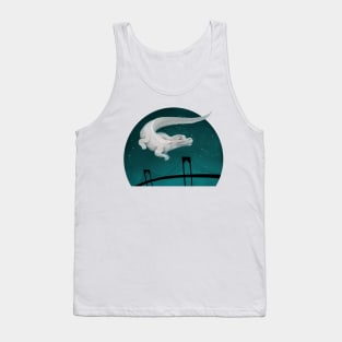 Luck Dragon Spotted Over Harbor Tank Top